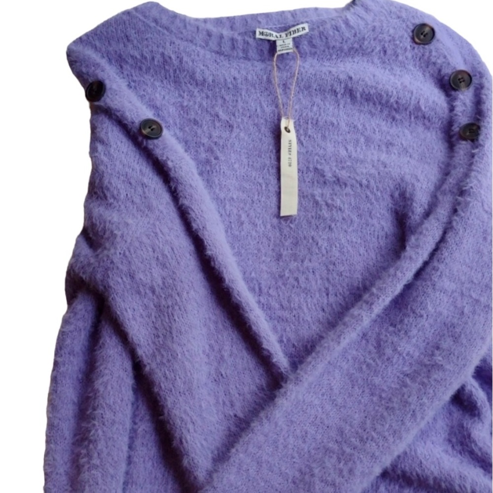 🆕 Soft Button Sweater 💜 - Picture 12 of 14